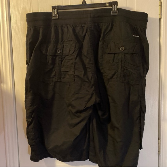 Men's SP Essentials Cargo Shorts Size 4XB Black - Picture 7 of 8